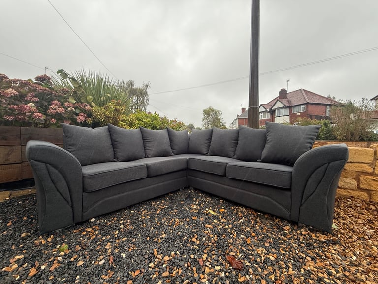 image for Grey Corner Sofa 