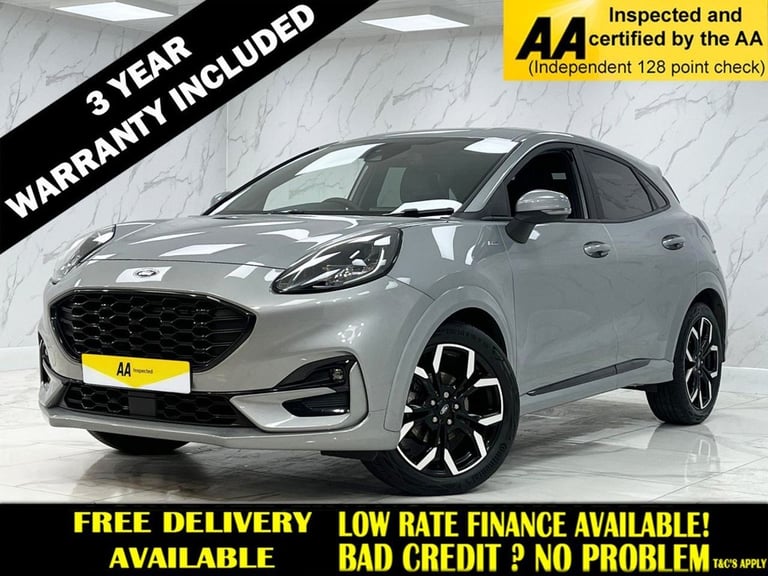 2022 Ford Puma 1.0T EcoBoost MHEV ST-Line X SUV 5dr Petrol Hybrid Manual Euro 6 (s/s) (155 HATCHB...