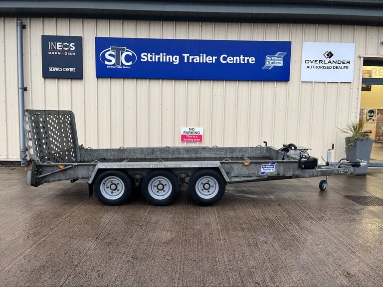 2023 Ifor Williams GH146 tri axle plant trailer digger etc
