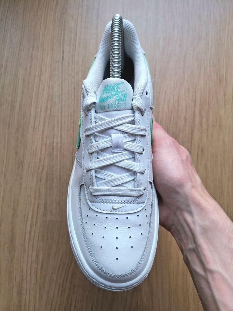 Nike air force 1 white emerald rise UK4.5