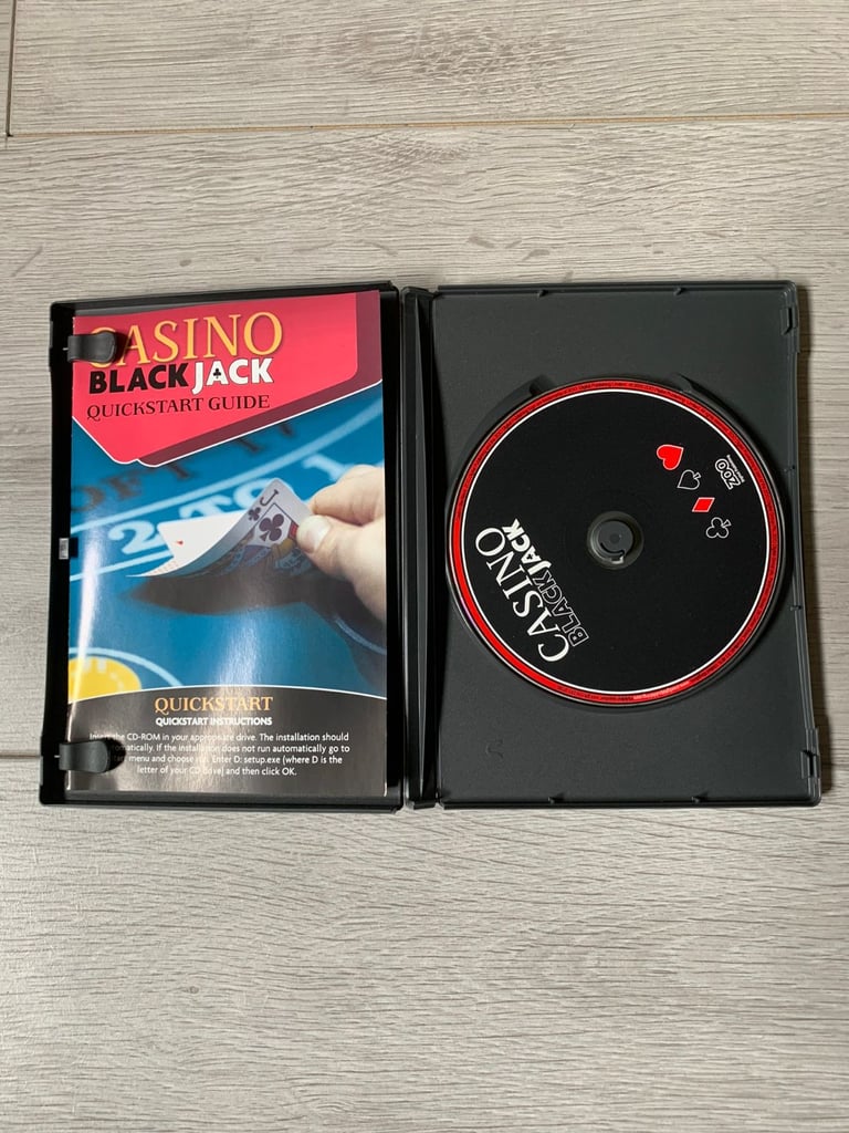 Casino Black Jack PC Game - Windows 95/98/ME/2000/XP Video Games PC (1997)