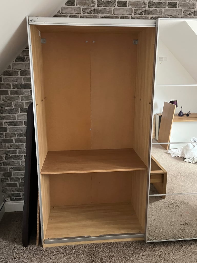 Large IKEA double wardrobe