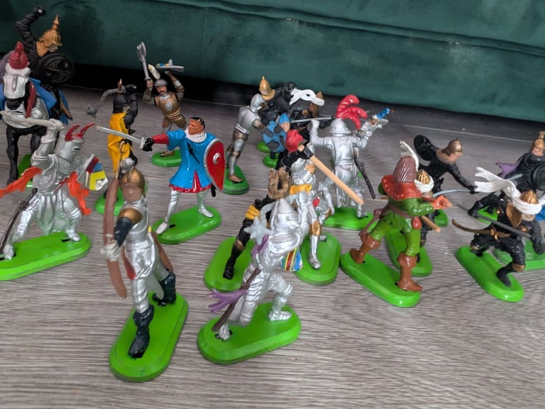 Brittans cowboys and Indians plus knights 