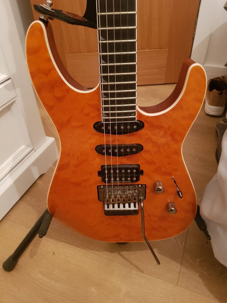 Jackson soloist electric guitar 