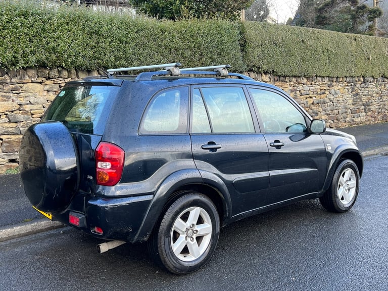 2005 TOYOTA RAV-4 2.0 XT3 VVT-I PETROL MANUAL 5 DOORS BLACK