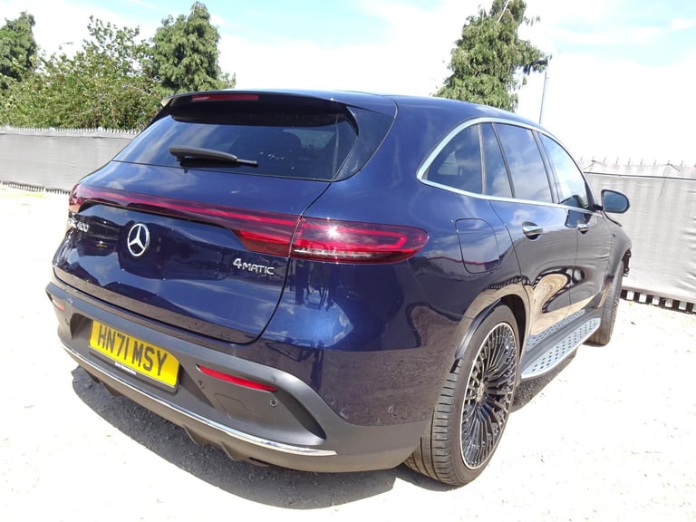 2021 71 REG MERCEDES EQC 400 4MATIC AMG LINE PREMIUM+ ELECTRIC DAMAGED SALVAGE