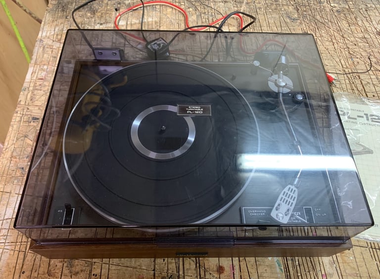 Vintage Pioneer PL-12D Belt Drive Turntable. Serviced and in amazing condition.