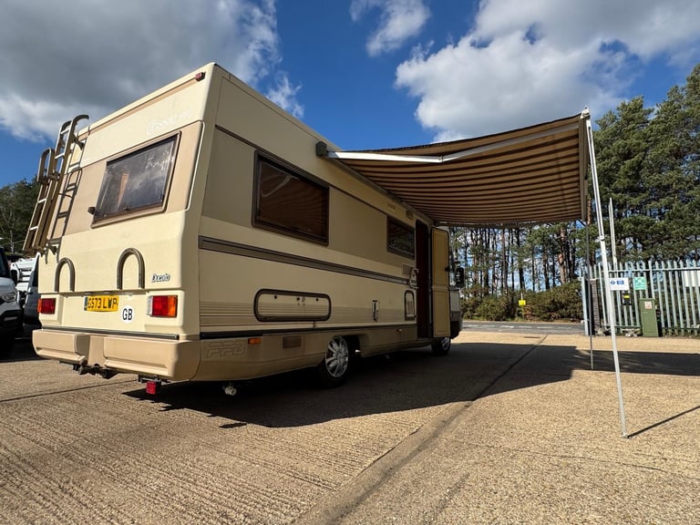 1989 Fiat Ducato Turbo Diesel FFB Dethleffs Classic 660 LHD Motorhome Campervan