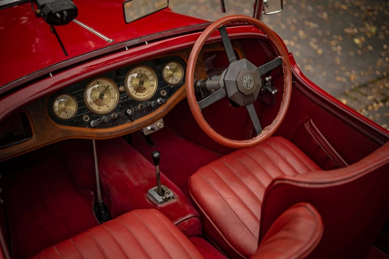 1938 MG VA  PETROL Manual