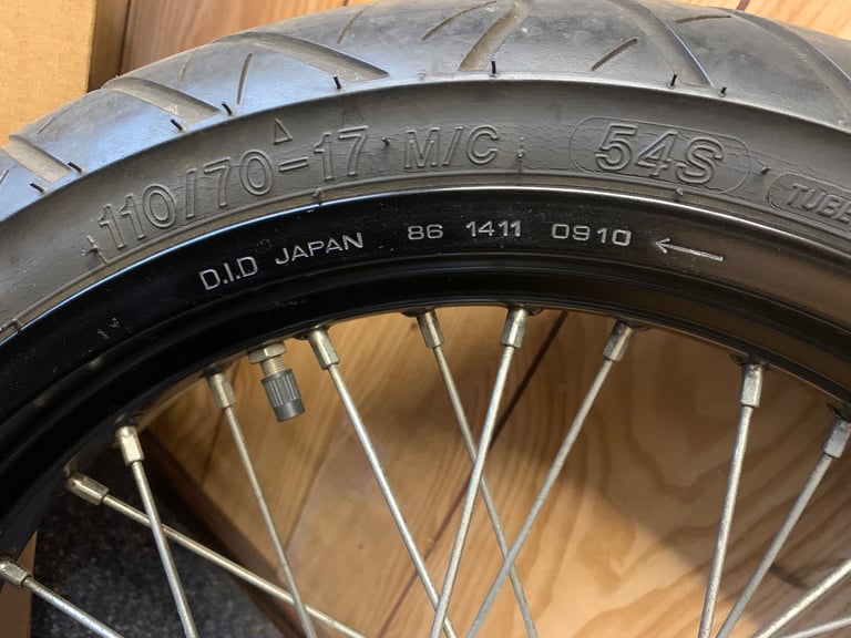 image for Honda CRF250 supermoto wheels and tyres