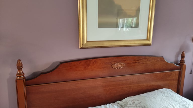 J.E.Coyle bedroom furniture set (bedside table*2, chest of drawers and headboard)