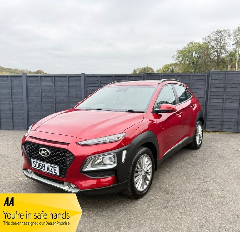 2018 68 HYUNDAI KONA 1.0 T-GDI SE SUV 5DR PETROL MANUAL EURO 6 (S/S) (120 PS)