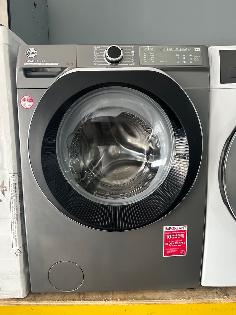image for Hoover H-wash 500 silver good condition 10KG A++ washing machine 