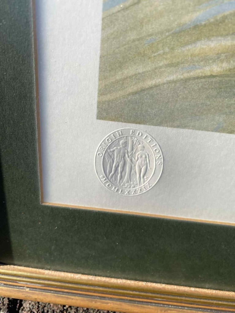 Limited edition “The drifters” print framed