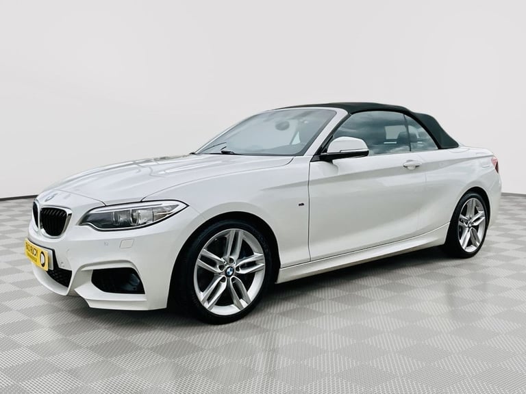 2017 BMW 2 Series 220d M Sport 2dr [Nav] CONVERTIBLE DIESEL Manual
