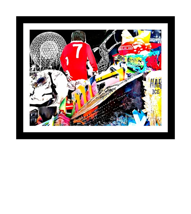 image for George best Framed pictures 
