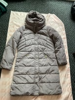  Used: next ladies long coat hoodie padded full zipper size12 used £15