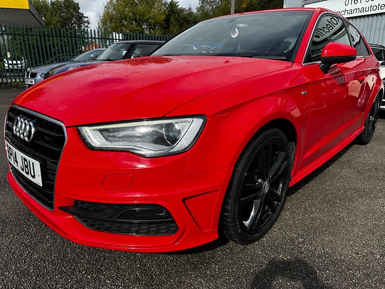 2014 Audi A3 1.4 TFSI S line Euro 6 (s/s) 3dr HATCHBACK Petrol Manual