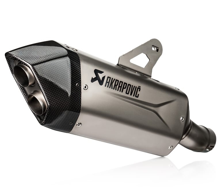 BMW Motorrad Akrapovic Titanium Exhaust Slip On System For BMW R1300 GS Adventure 2023 - 2024