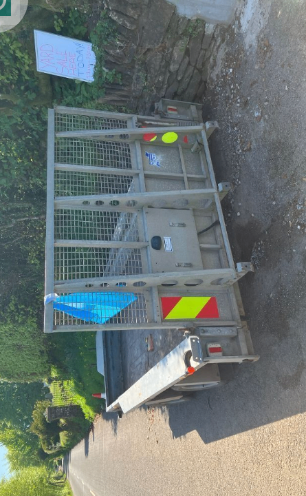 Ifor Williams GX126 Plant Trailer (second-hand)