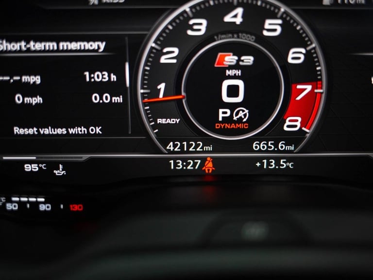 2017 Audi S3 2.0 TFSI Black Edition Saloon 4dr Petrol S Tronic quattro Euro 6 (s/s) (310 Saloon P...