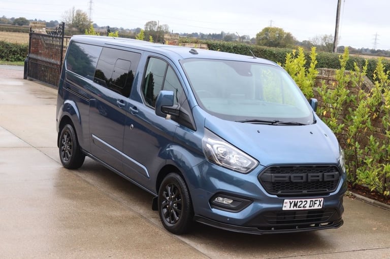 2022 Ford Transit Custom 2.0 320 EcoBlue Limited Crew Van Double Cab 5dr Diesel Manual L2 H1 Euro...