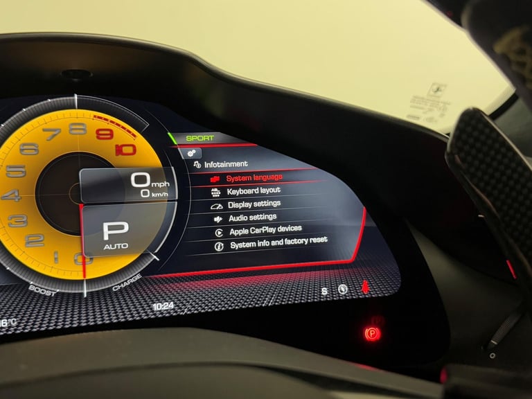  Ferrari 296 GTB 3.0T V6 7.45kWh Coupe 2dr Petrol Plug-in Hybrid F1 DCT Euro 6 (s/s) (830 ps Petr...