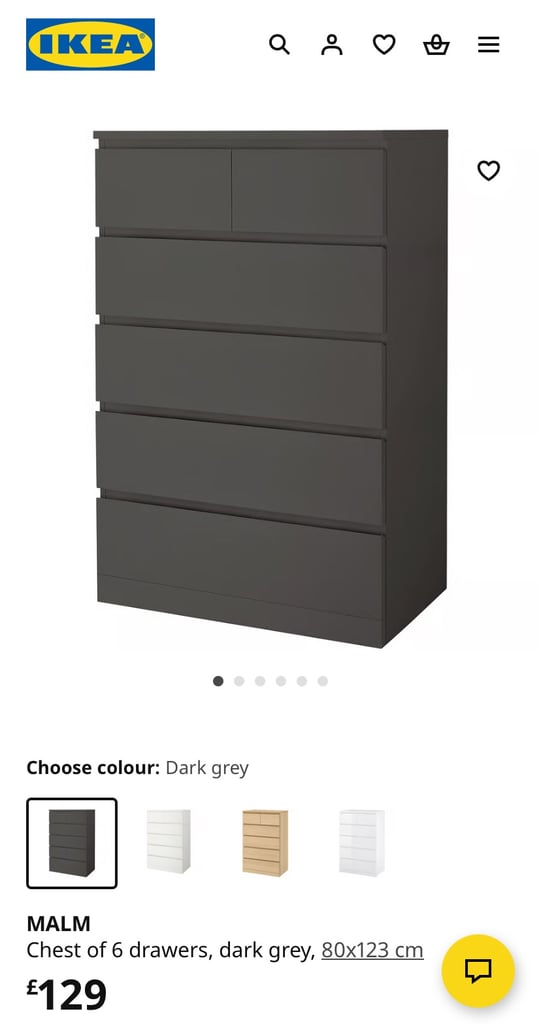 IKEA drawers *delivery available 