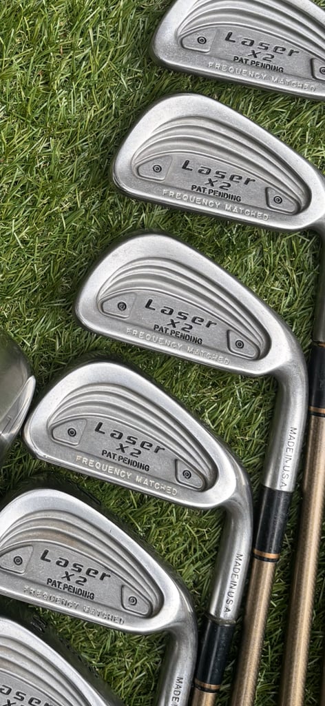 RAM LASER X2 (3–SW) + SLAZ WOODS + WILSON TI MATRIX 3 WOOD + BRONTY PUTTER + FAZER BAG – FULL SET