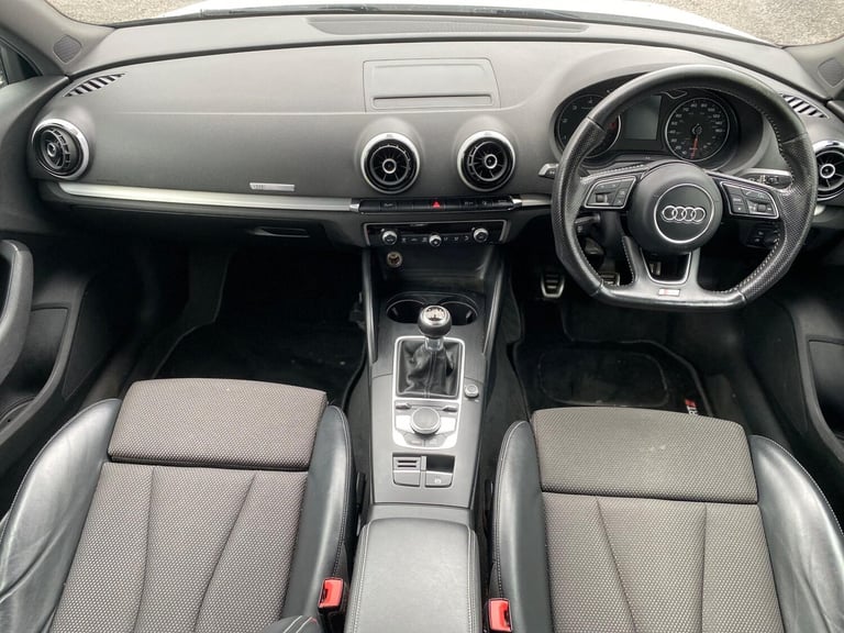 2017 Audi A3 2.0 TDI S Line 5dr HATCHBACK DIESEL Manual