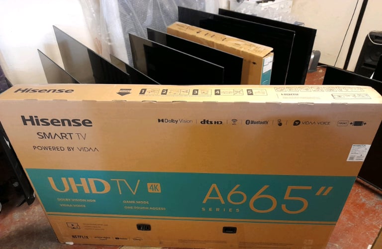 Hisense 65A6BGTUK 65 inch smart 4k ultra HD led TV new boxed warranty 
