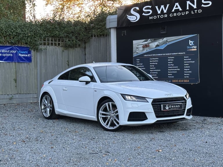2015 Audi TT 2.0 TFSi S-Line Petrol Manual 2 Door Coupe White