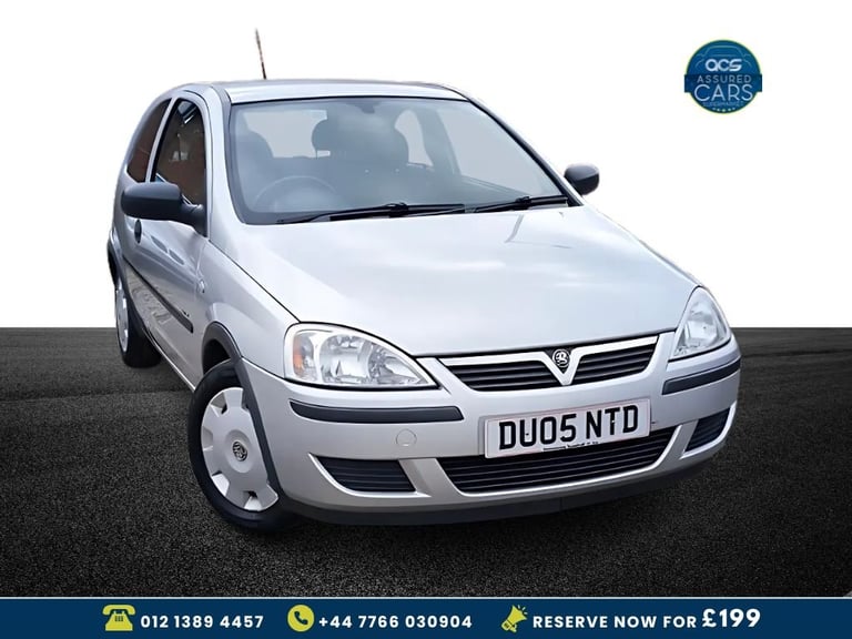 image for 2005 05 VAUXHALL CORSA 1.2I 16V LIFE HATCHBACK 3DR PETROL EASYTRONIC (127 G/KM, 