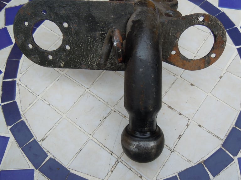 Two Tow Hitches - One 50mm Ball & Pin Plus a second 50mm Ball Type