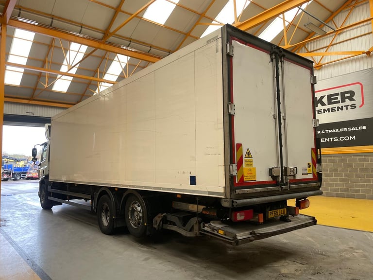 DAF CF290 *EURO 6*, 6X2 26 TONNE INSULATED FRIDGE/FREEZER – 2016 – PF65 LLU