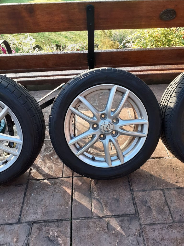 Mazda mx5 nc alloy wheels and tyres
