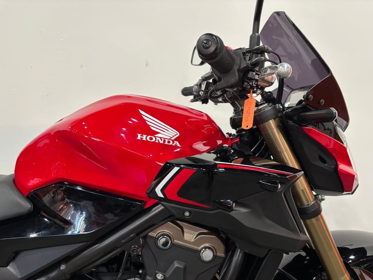 2022 Honda CB500F, 1,622 Miles, Stunning, Heated Grips, Radiator Guard, Hugger