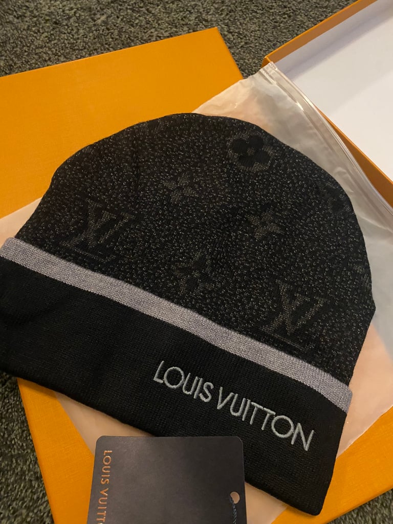 LV Monogram Eclipse Beanie, Relatively new unwanted gift