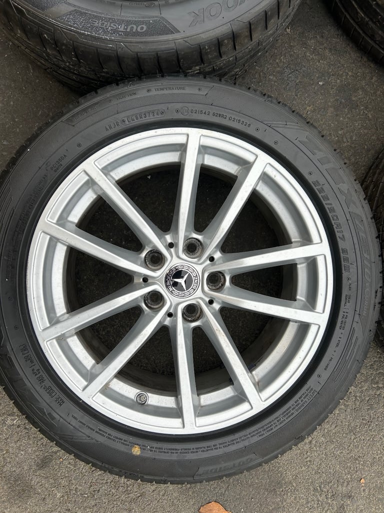 Mercedes c class alloy wheels 17inch 5x112