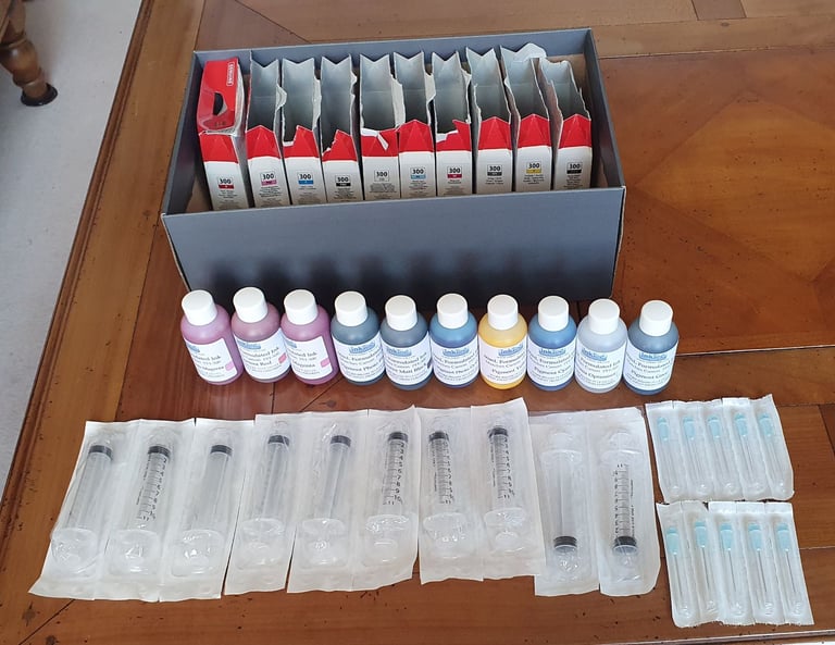 Canon prograf 300 refill inks