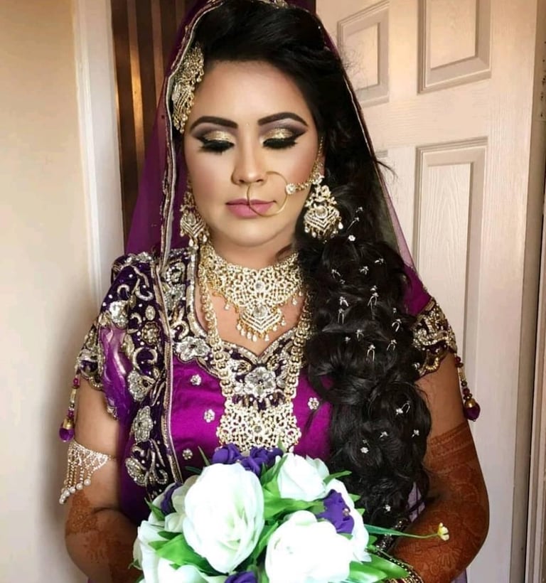 Asian and english bridal hair and makeup artist