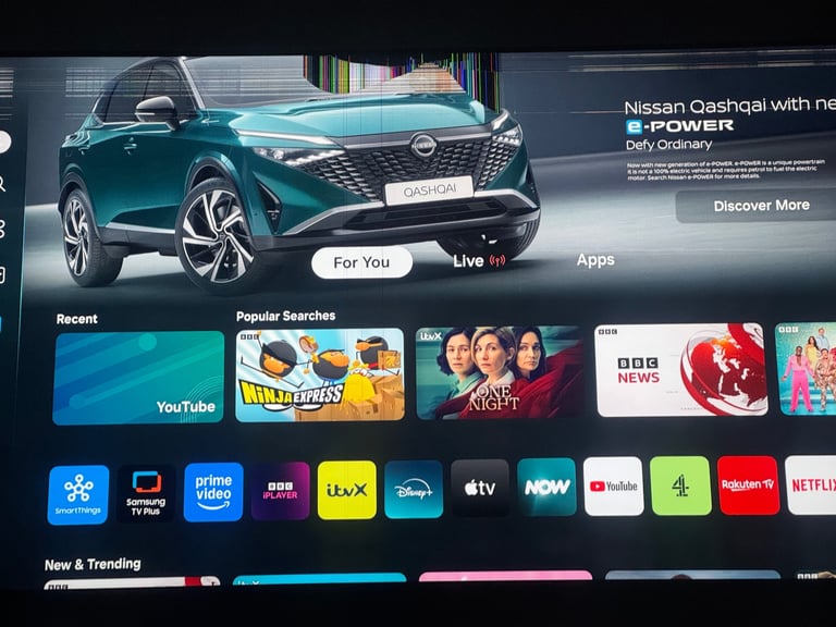 image for Samsung 65 inch smart tv led 4k