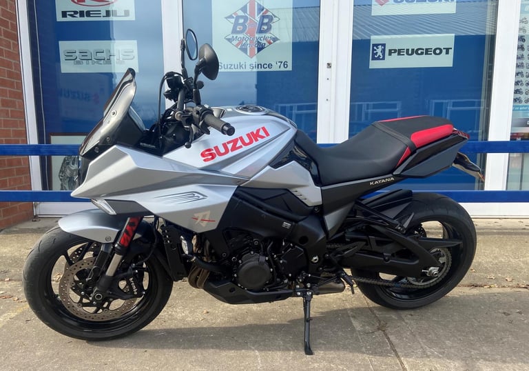 Suzuki GSXS 1000 Katana, only 7000 miles with Samurai extras.