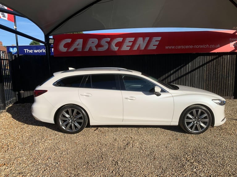 2018 Mazda Mazda6 2.2 SKYACTIV-D Sport Nav+ Tourer Euro 6 (s/s) 5dr ESTATE Diesel Manual