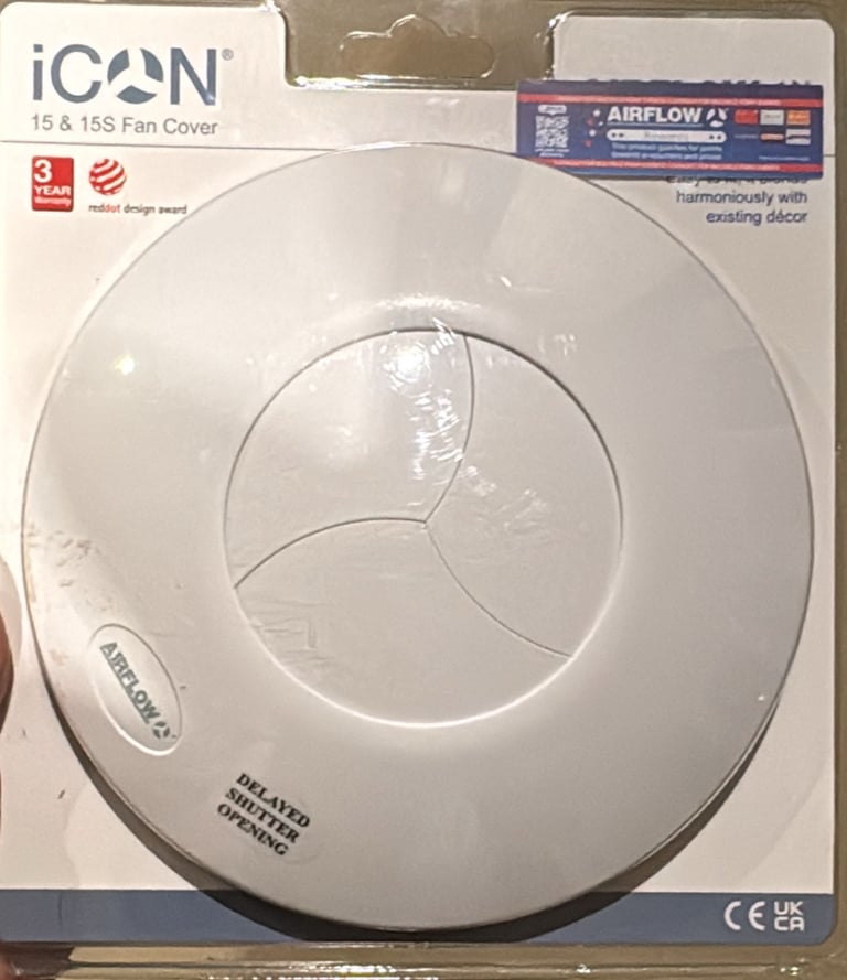 image for Icon 15 / 15S Extractor Fan Cover Replacement
