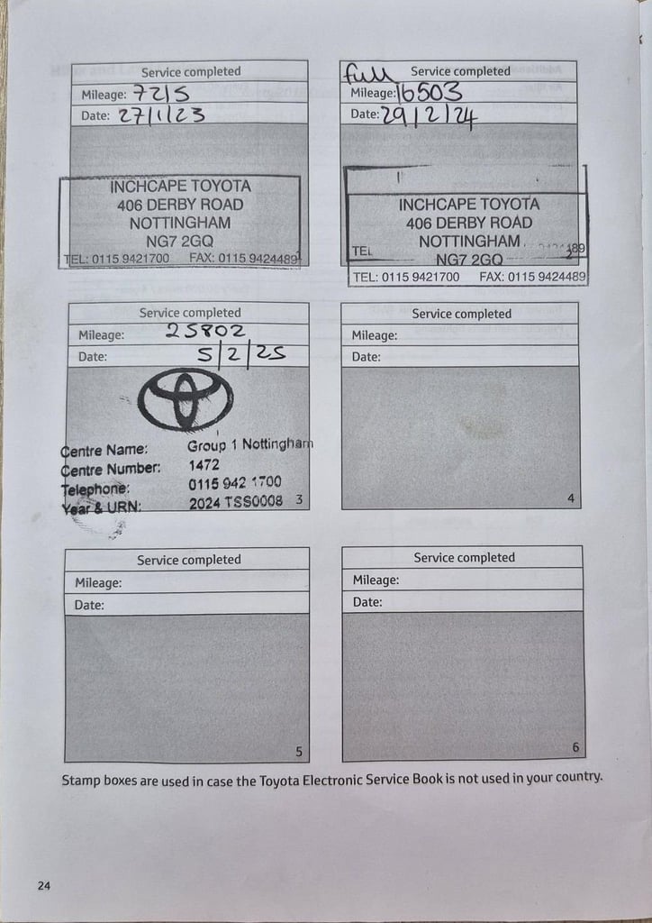 2022 22 TOYOTA YARIS 1.5 VVT-H ICON 5DR PETROL HYBRID E-CVT 