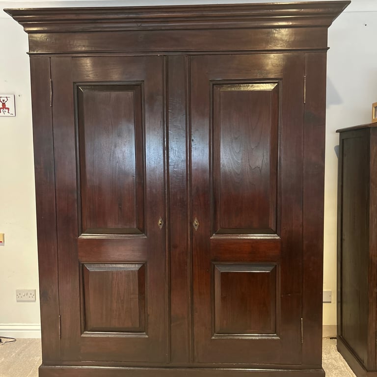 image for Lombok “Balinese” Solid Teak Wood Freestanding Wardrobe