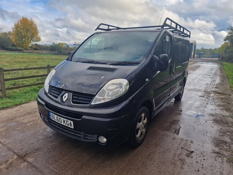 2011 Renault Trafic  Drives Perfect  5m MOT  SWB  Black  Ready to work