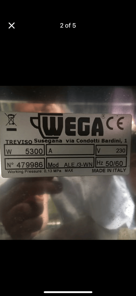 lever 3 group coffee machine