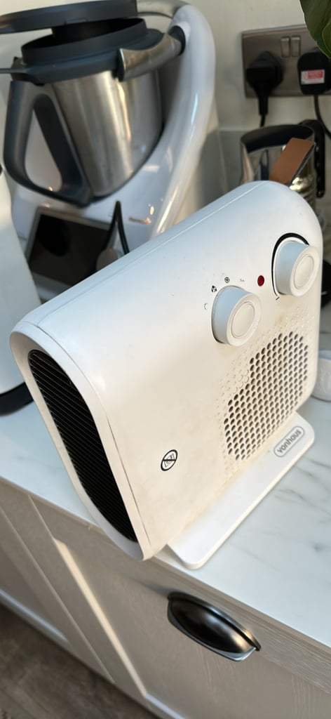 image for 2in1 blow heater and cooling fan